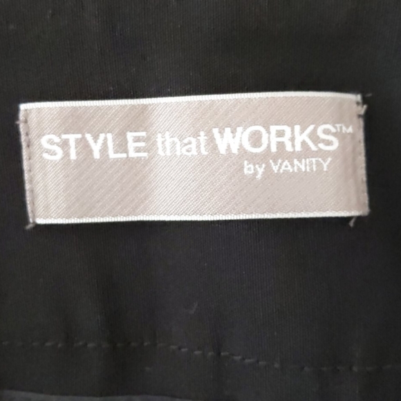 Vanity Black Dress Pants Size 3/31L - Picture 12 of 16